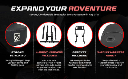 RZR 2 PRO Bump Seat (2025+)
