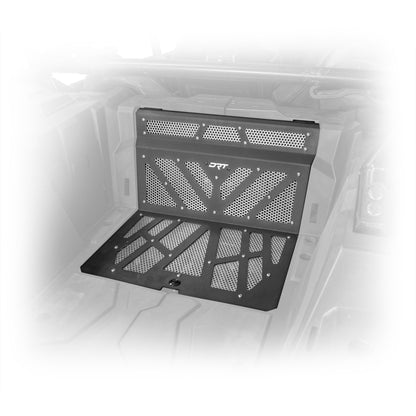 RZR xp 1000 vented engine cover installed view