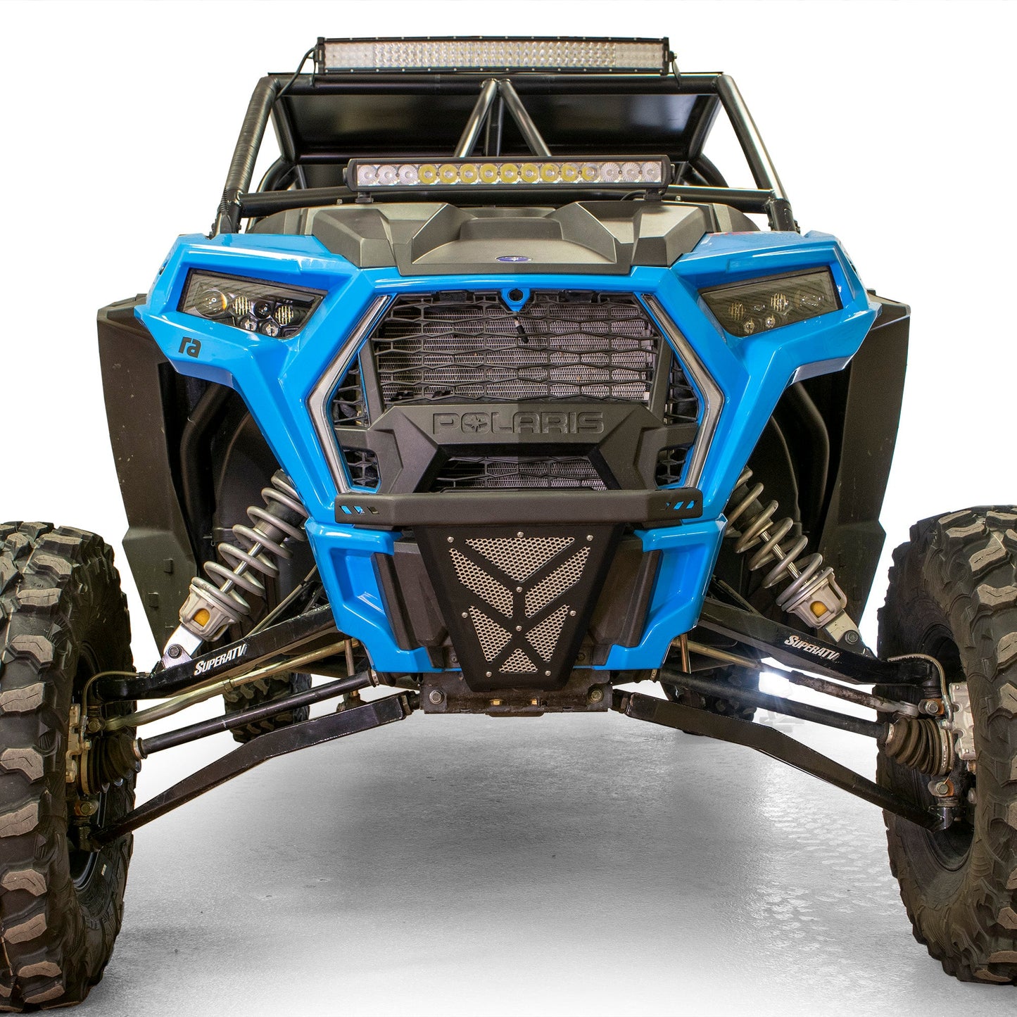 RZR XP 1000 front bumper installed on vehicle