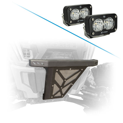 Lights options for the RZR XP 1000 front bumper