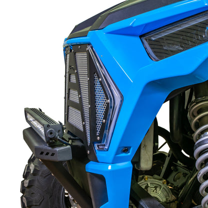 RZR xp 1000 aluminum grill installed view