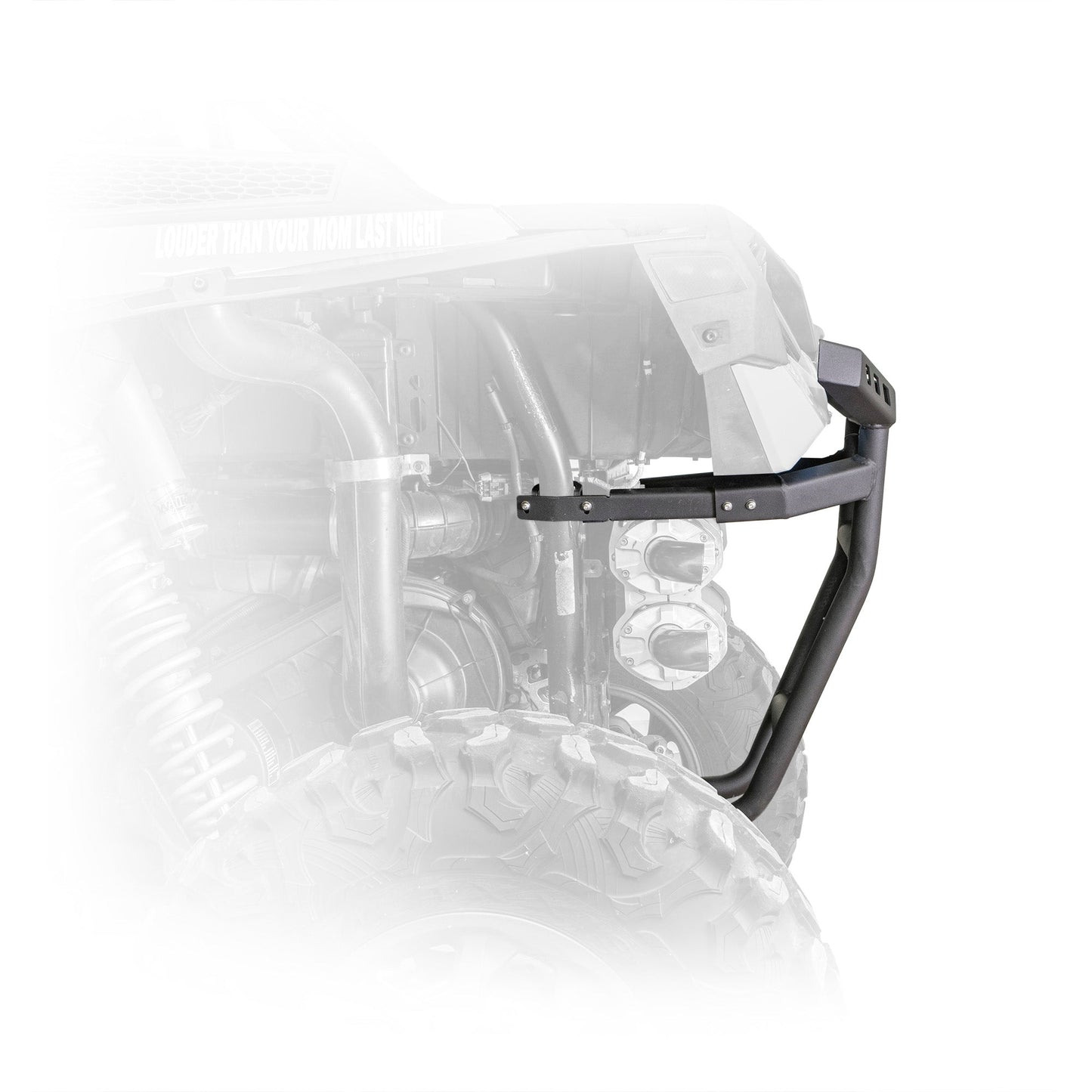 RZR XP 1000 rear bumper installed on vehicle