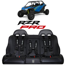 RZR PRO R Rear Bench Seat W Harnesses (2025+)