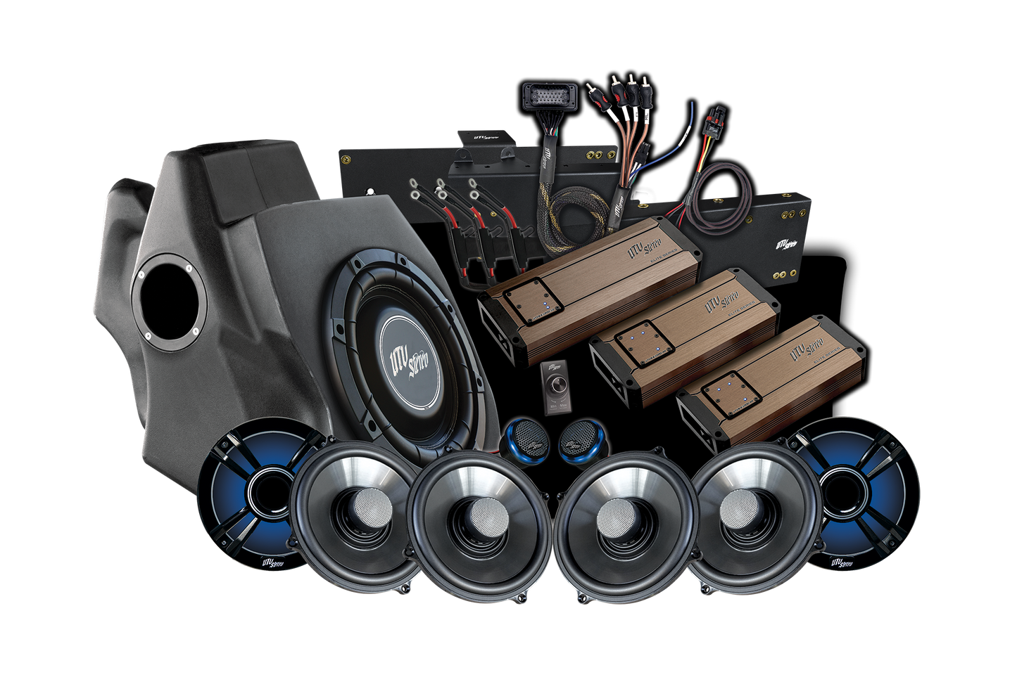 '20-'24 RZR® Pro Series Ride Command® Stage 8 Stereo Kit | UTVS-PRO-S8-RC