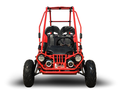 TrailMaster MINI XRX/R+ Go Kart, 5.5hp Parental Remote Control with Reverse, Kids Ages 4-9