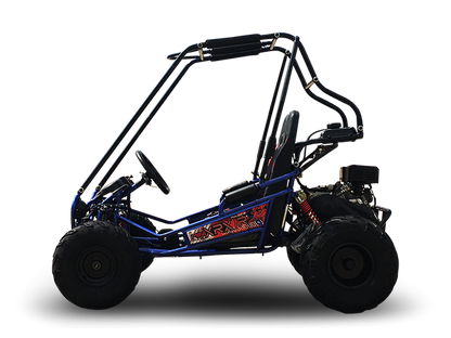 TrailMaster MINI XRX/R+ Go Kart, 5.5hp Parental Remote Control with Reverse, Kids Ages 4-9