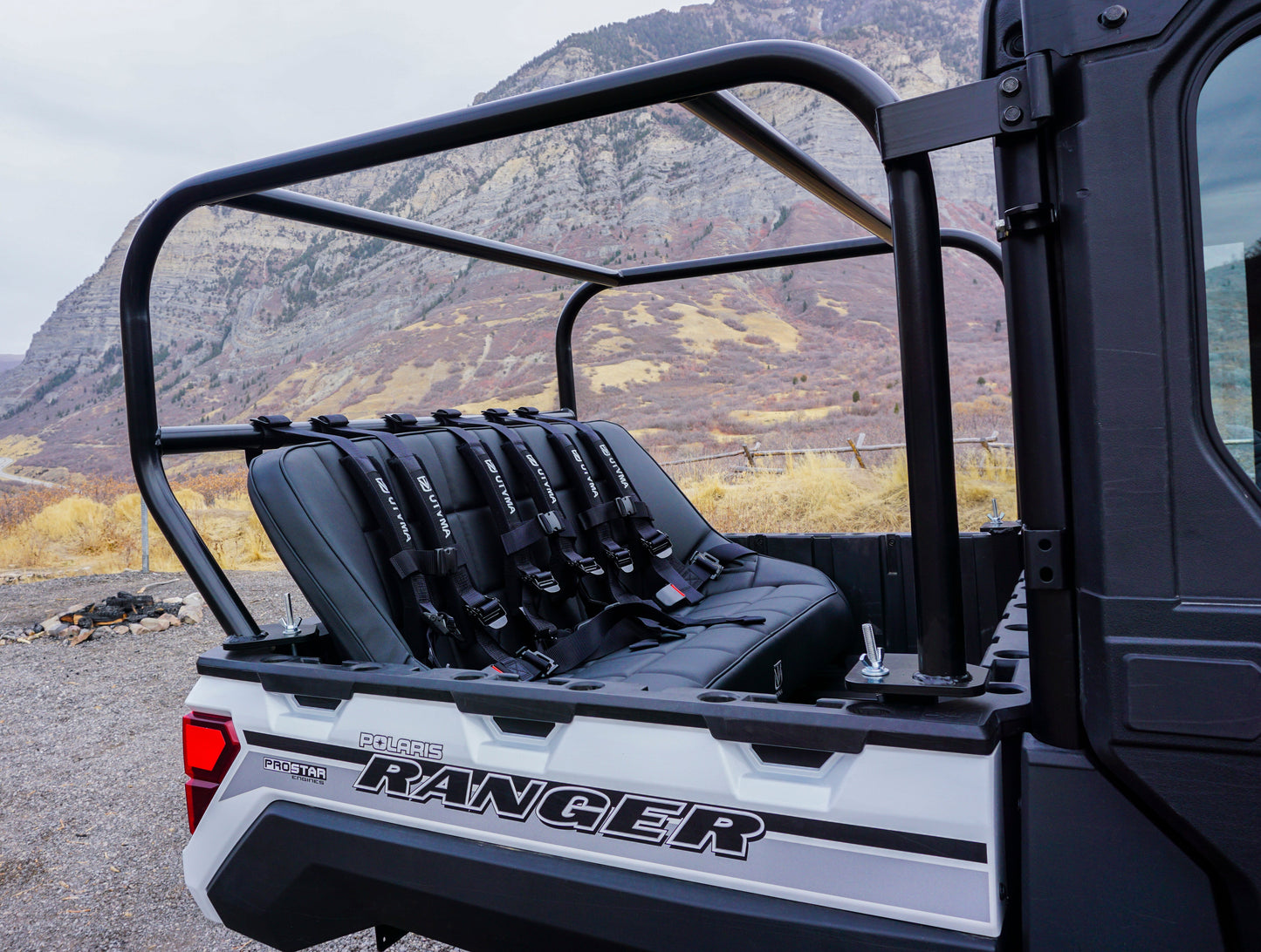 Ranger 1000 Rear Seat and Roll Cage Kit (2018+)