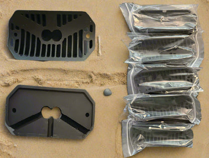 Marshin Whips Rosewell X-2 Billet Rocklights x8 (Kit)