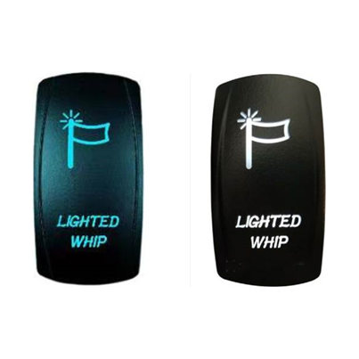 Illuminate Your Adventure: LED Rock Light Rocker Switch - Take Control of Your Lighting Experience!