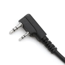 Rugged and Kenwood Handheld Radio - Headset Coil Cord