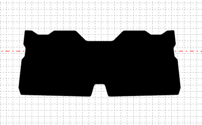Polaris Xpedition XP & ADV 2-Door & 4-Door Pre-Cut Ceramic Window Tint | Front Windshield