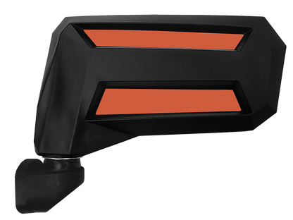 Spike RE-FLEX ADJUSTABLE SIDE MIRRORS 1.875"- 2" (PAIR)