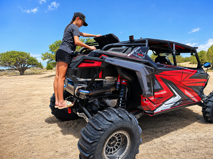 RZR Pro Series - Billet Radius Plate with Step and Foam Inserts