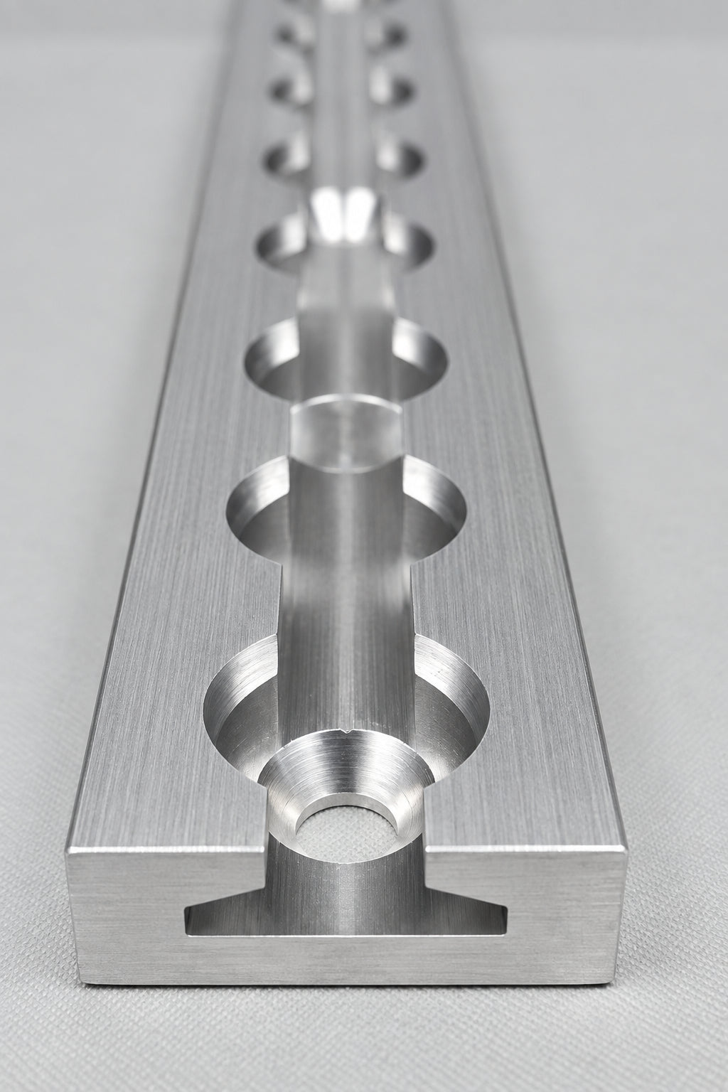 Aluminum L-Track Cargo Rail, With Pre-Drilled Holes