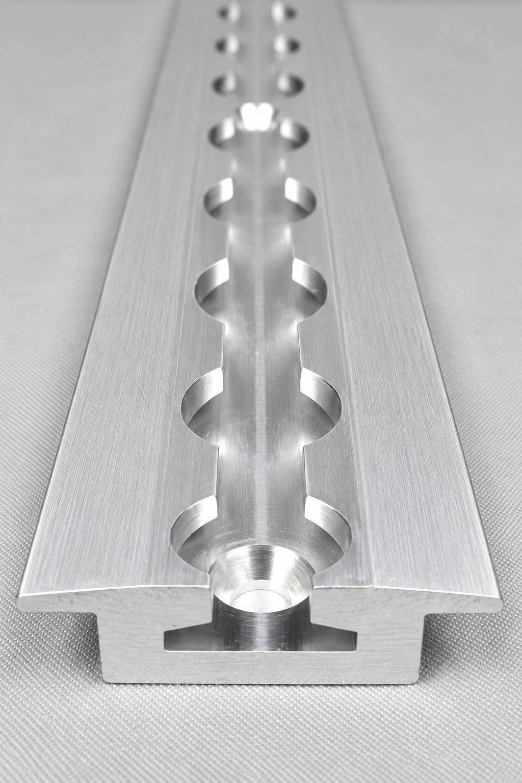 Aluminum L-Track Cargo Rail, With Pre-Drilled Holes