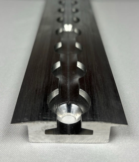 Aluminum L-Track Cargo Rail – With-Pre-Drilled Holes | 6061-T6 Airline Track (Custom Lengths)