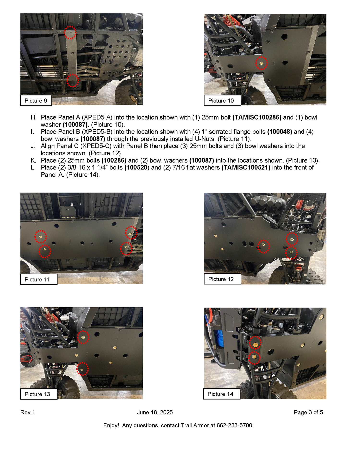 Trail Armor Polaris Xpedition XP 5 and ADV 5 Full Skids 2024 - 2025
