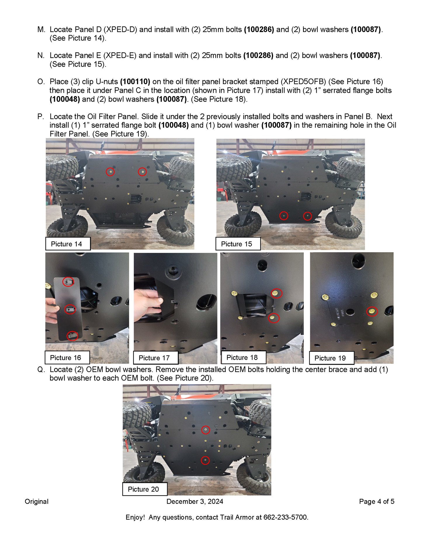 Trail Armor Polaris Xpedition XP and ADV Full Skids 2024 - 2025