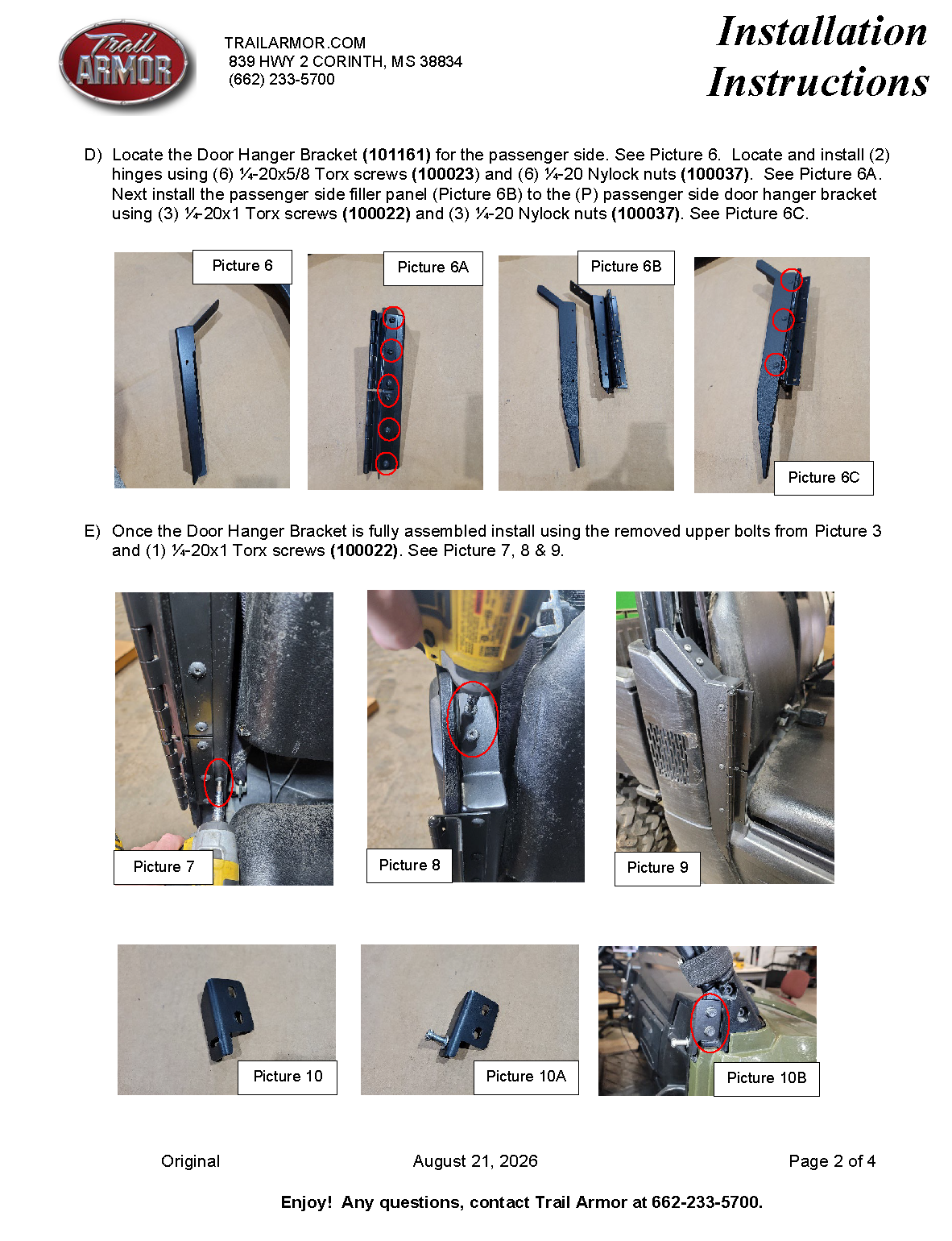 Trail Armor Ranger XP 900, Ranger XP 900 EPS, Ranger XP 1000, Ranger XP 1000 EPS, Range XP 900 Premium Half Doors 2014 - 2019