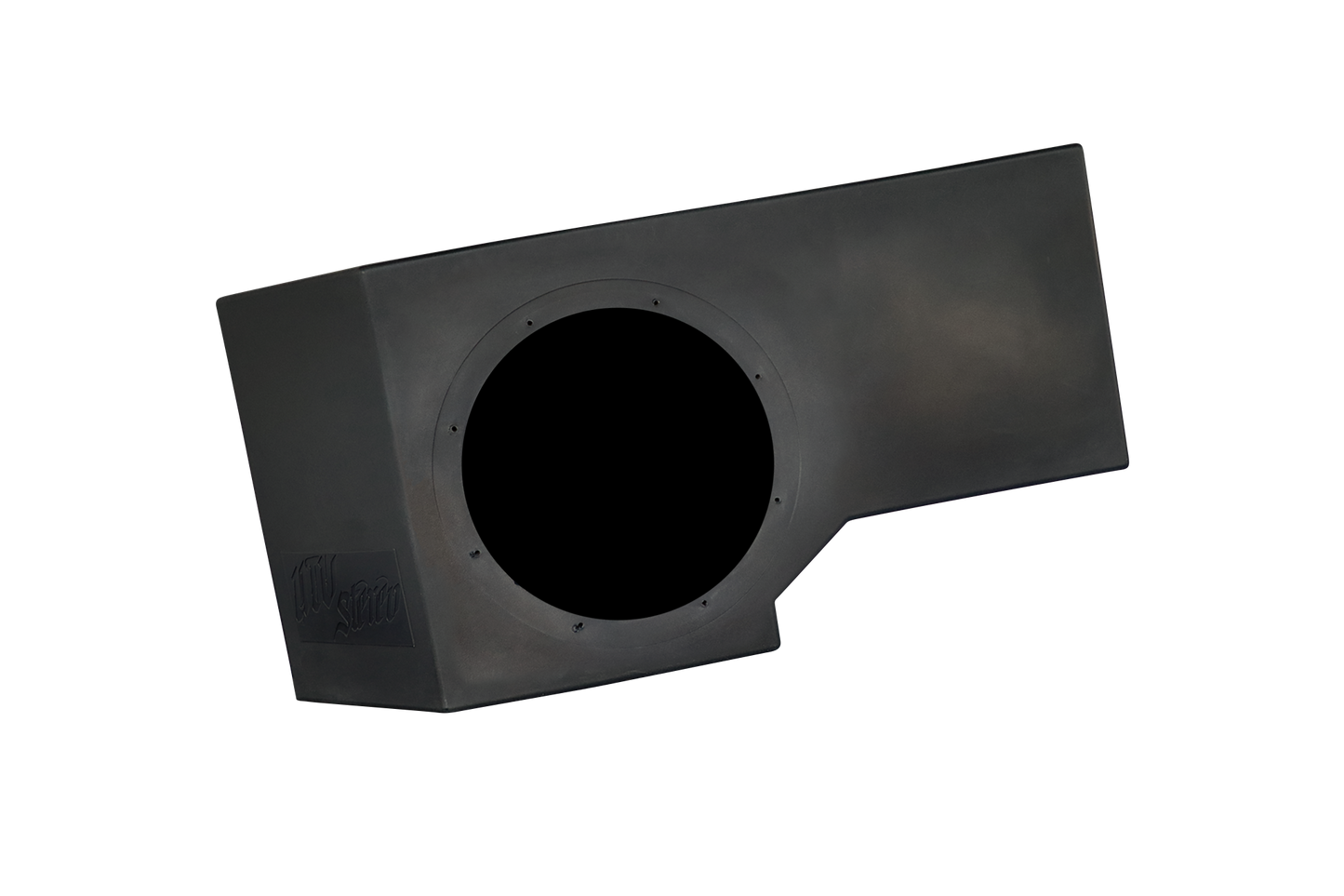Can-Am® Defender HD11 Vented 10" Rear Passenger Subwoofer Enclosure Unloaded | UTVS-DEF2-VENC-PASS-10-REAR