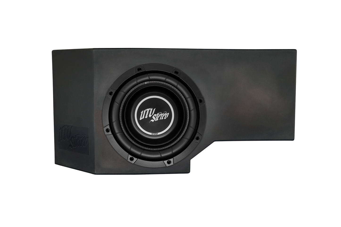 Can-Am® Defender HD11 Vented 10" Rear Passenger Subwoofer Enclosure Unloaded | UTVS-DEF2-VENC-PASS-10-REAR