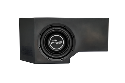 Can-Am® Defender HD11 Vented 10" Rear Passenger Subwoofer Enclosure Unloaded | UTVS-DEF2-VENC-PASS-10-REAR