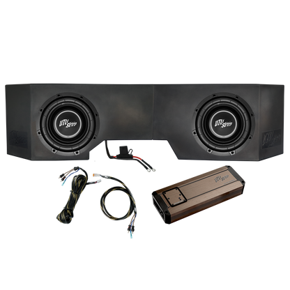 Can-Am® Defender HD10 1200W Dual 10" Subwoofer Kit  | UTVS-DEF-SUB-1200-2