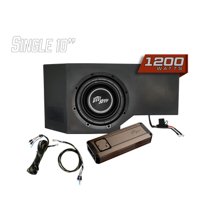 Can-Am® Defender HD10 1200W Single Side 10" Subwoofer Kit  | UTVS-DEF-SUB-1200