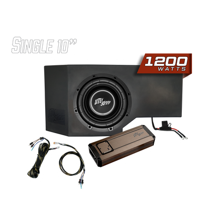 Can-Am® Defender HD10 1200W Single Side 10" Subwoofer Kit  | UTVS-DEF-SUB-1200