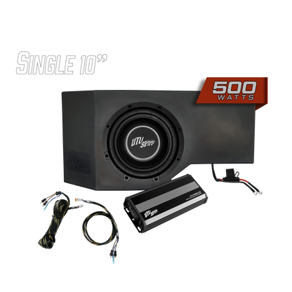 Can-Am® Defender HD10 500W Single Side 10" Subwoofer Kit | UTVS-DEF-SUB-500