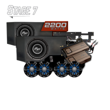 Can-Am® Defender HD11 BRP GO! Dual Subwoofer Stage 7 Stereo Kit | UTVS-DEF2-S7-GO