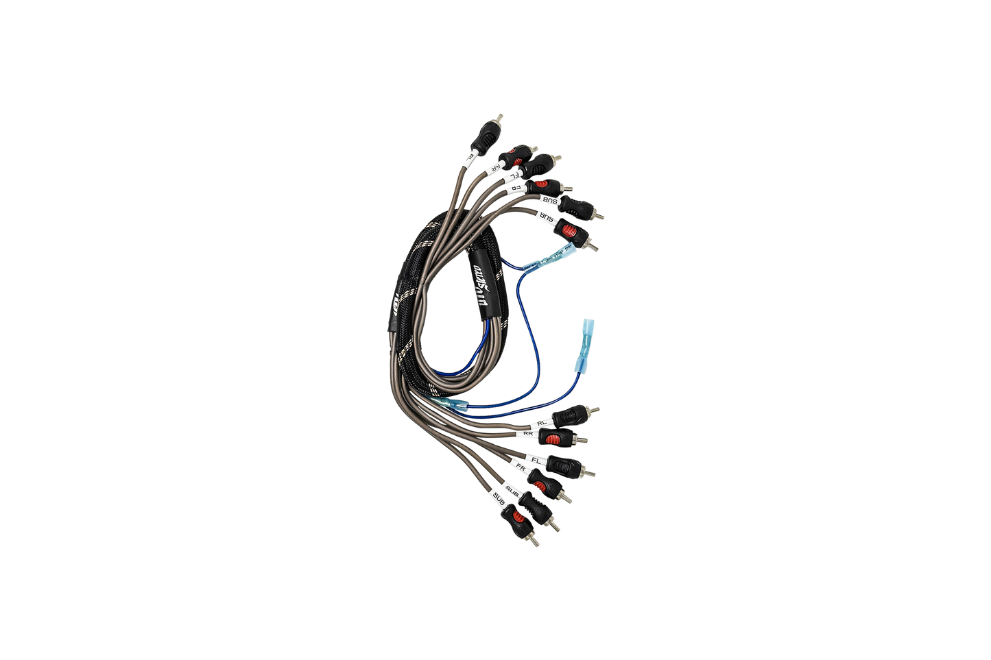 UTV Stereo 6-Channel RCA Harness - Front, Rear, Subwoofer, + Remote | UTVS-HRN-RCA-3