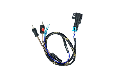 '20-'26 RZR® Pro Series Ride Command Subwoofer RCA Output Harness + Remote | UTVS-PRO-RC-SUB-OUT