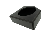 '17+ Can-Am® X3 Rear Low-Profile Passenger Side 10” Subwoofer Enclosure – Unloaded | UTVS-X3-ENC-LP-RPASS