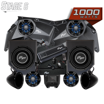 Can-Am® X3 Signature Series Stage 6 Stereo Kit | UTVS-X3-S6-S
