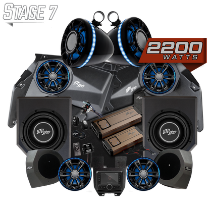 Can-Am® X3 Elite Series Stage 7 Stereo Kit | UTVS-X3-S7-E