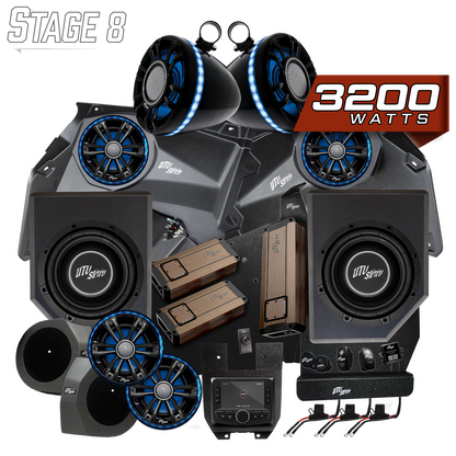 Can-Am® X3 Elite Series Stage 8 Stereo Kit | UTVS-X3-S8-E