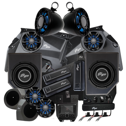 Can-Am® X3 Signature Series Stage 8 Stereo Kit | UTVS-X3-S8-S