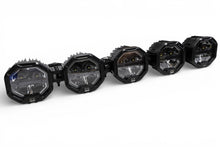5 Light U-Con Interlocking Off Road LED Pod With Amber or White DRL Running Light