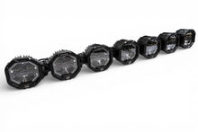7 Light U-Con Interlocking Off Road LED Pod With Amber or White DRL Running Light