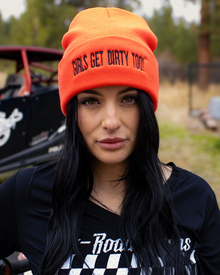 Trademark Beanie Blaze Orange/Black
