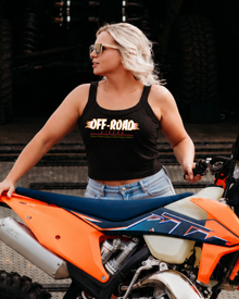 Hell on Wheels Baby Rib Cropped Tank