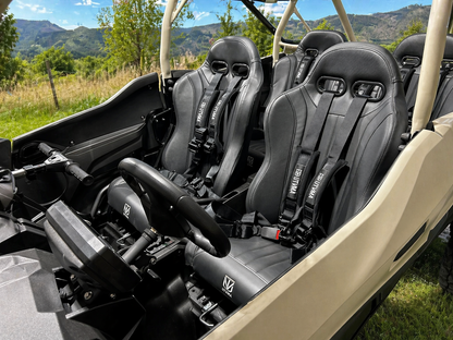 "Weekender" Series Pair of Front Suspension Bucket Seats KRX 2 or 4 Seater (2020+)
