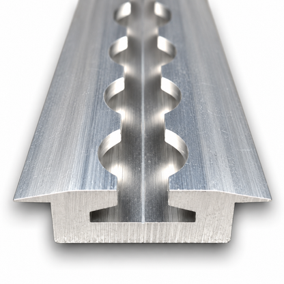 Aluminum L-Track Cargo Rail, No Pre-Drilled Holes