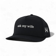 Ask My Wife Snapback Hat