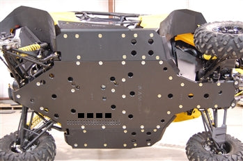 Trail Armor Can Am Maverick 2013-2016 Maverick DPS 2013-2016, Maverick X RS 2013-2015, Maverick X MR 2014-2016, Maverick X XC 2014-2016 and Maverick XC 2015-2017 Full Skids with Integrated Slider Nerfs
