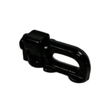 Black L-Track Double Stud Hook Point Fitting - 5,000 LBS. BS