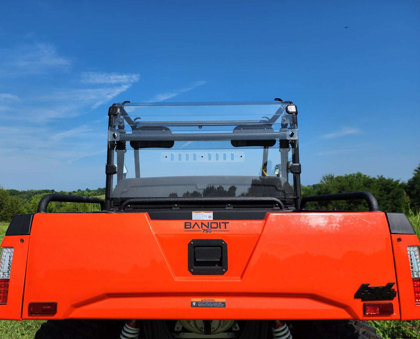 Bad Boy Bandit 550/750 - 1 Pc Lexan Back Panel