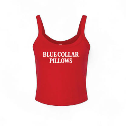 Blue Collar Pillows Tank Top