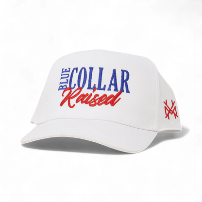 Blue Collar Raised Snapback Hat